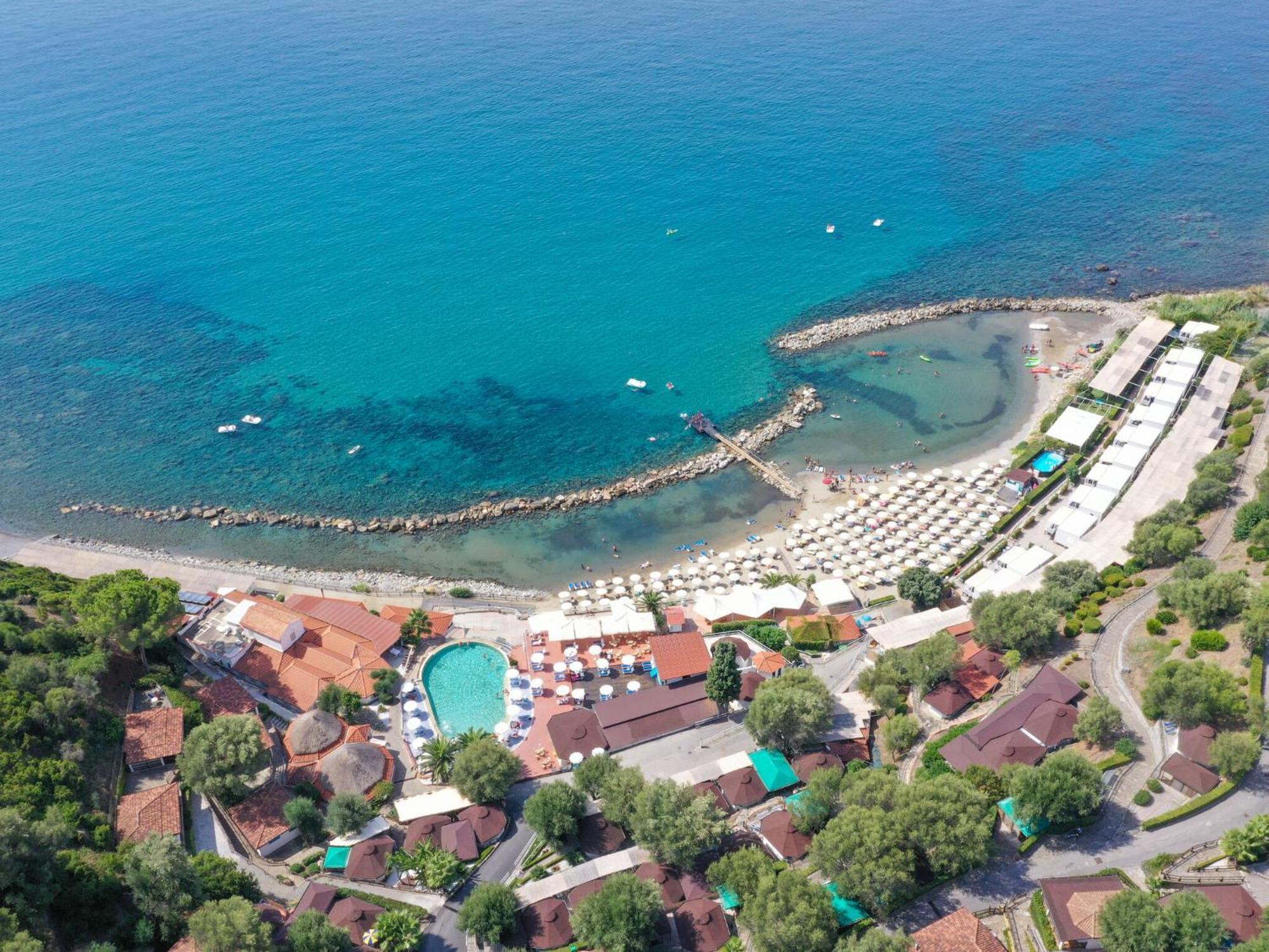 Villa Caravan In Caprioli Di Pisciotta With Com Pool Exterior foto